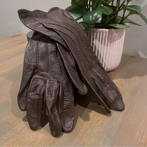 Vintage Leather Gloves